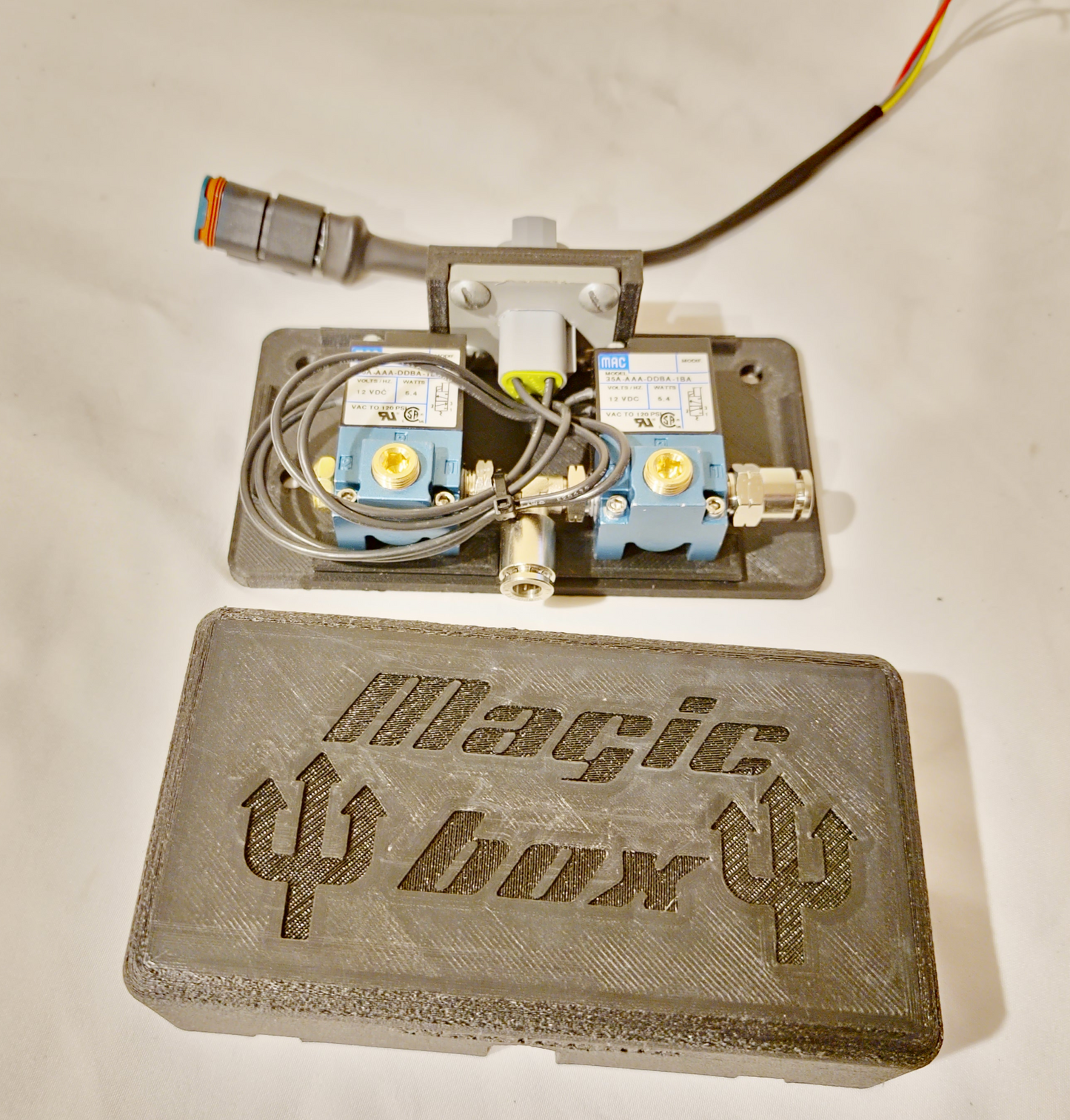 Magic box. Boost solenoids