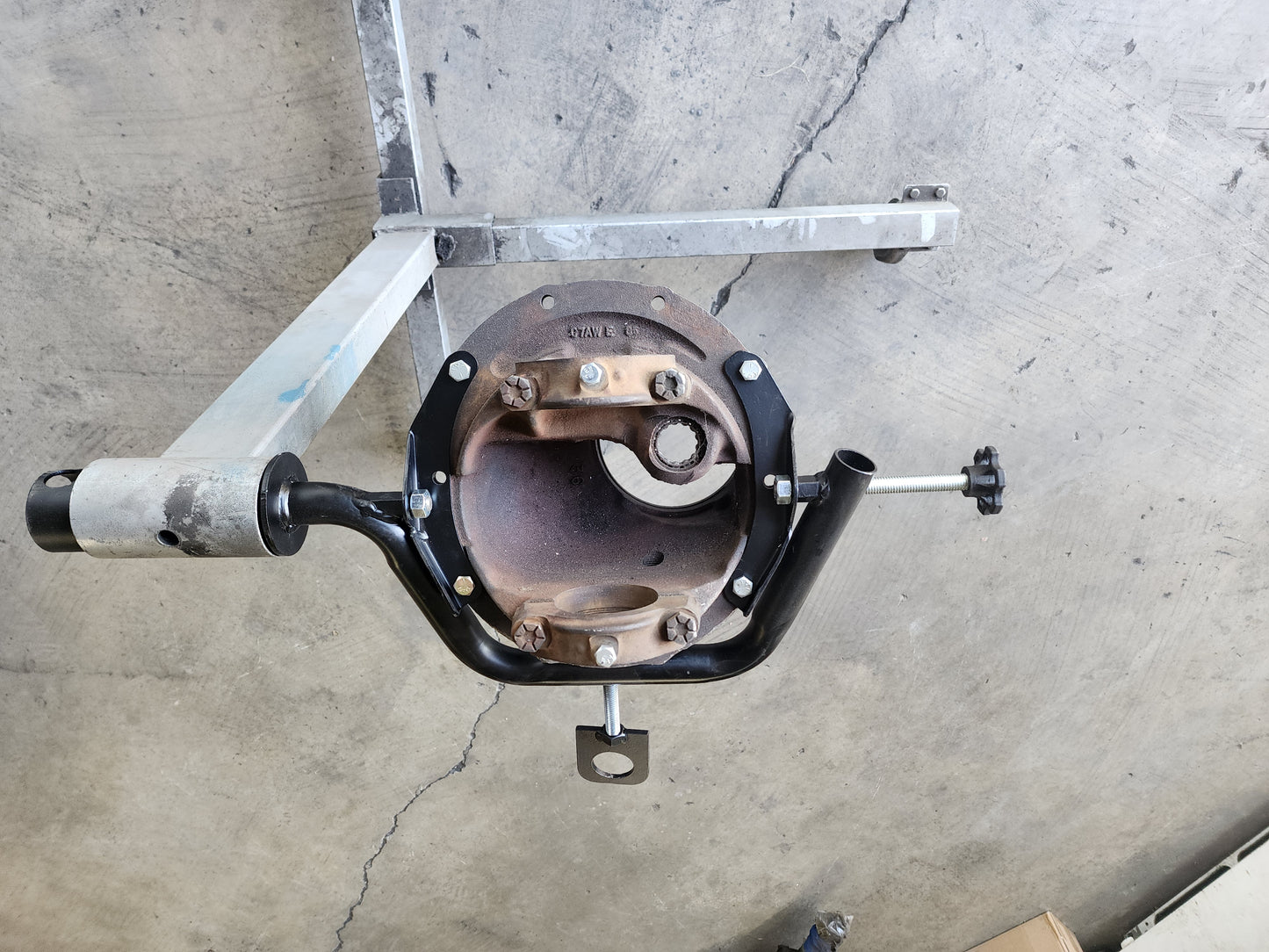 Transmission Rebuild Holding Fixture for engine stands.